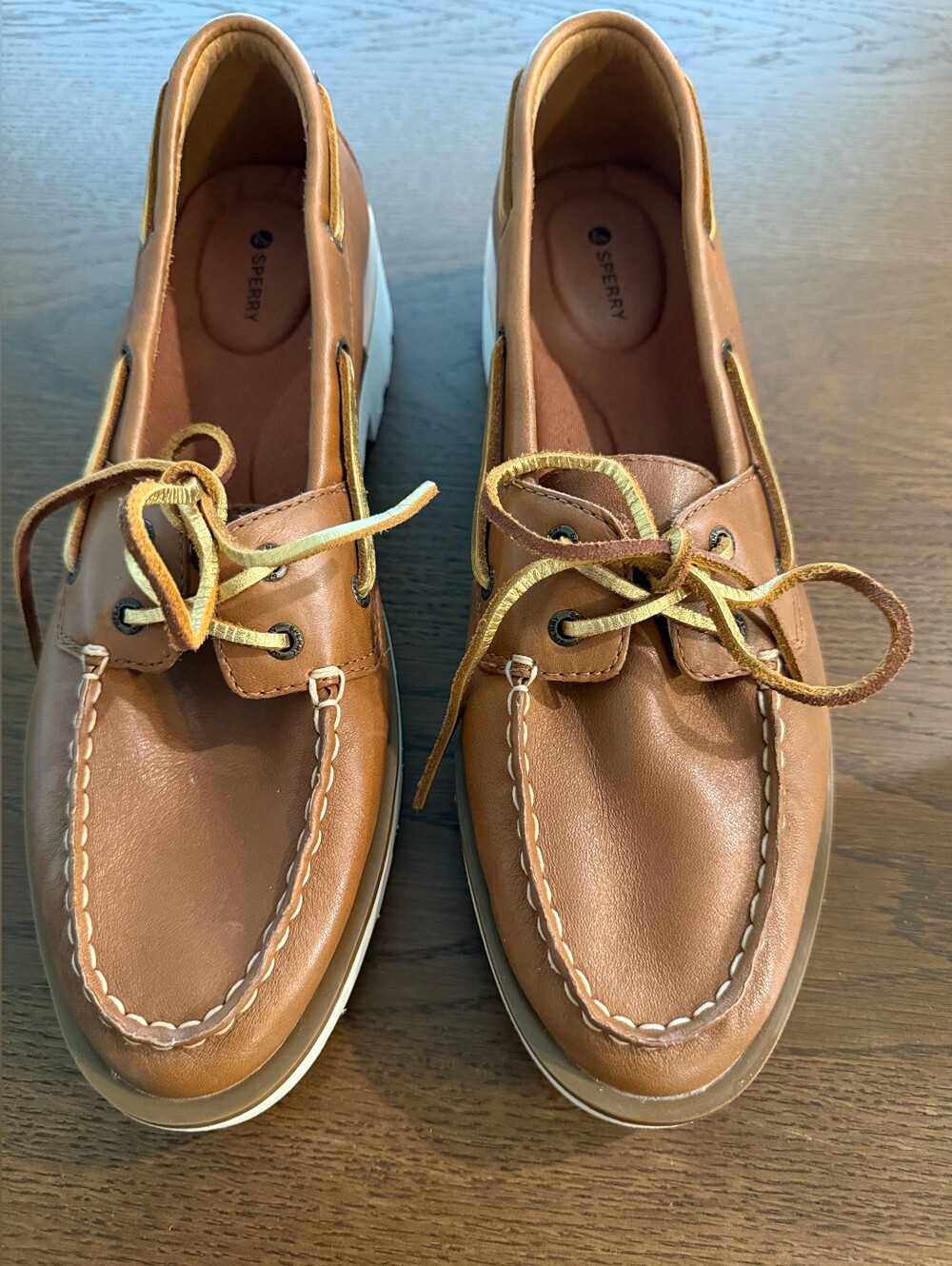 Sperry Chunky Brown Boat Shoe Size 11